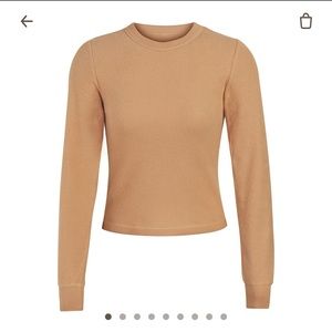 Brand new skims waffle long sleeve